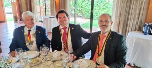 El Rotary Club Sevilla International pasa a ser el club más numeroso de Sevilla y recibe al gobernador del distrito José Ibáñez
