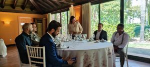 The Rotary Club Sevilla International hosts the presentation of the book The Franco Forger and forms a twinning relationship with the Rotary Club of Karlsruhe from Germany