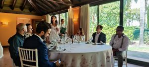 The Rotary Club Sevilla International hosts the presentation of the book The Franco Forger and forms a twinning relationship with the Rotary Club of Karlsruhe from Germany