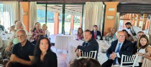 The Rotary Club Sevilla International hosts the presentation of the book The Franco Forger and forms a twinning relationship with the Rotary Club of Karlsruhe from Germany