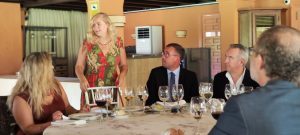 The Rotary Club Sevilla International hosts the presentation of the book The Franco Forger and forms a twinning relationship with the Rotary Club of Karlsruhe from Germany