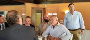The Rotary Club Sevilla International hosts the presentation of the book The Franco Forger and forms a twinning relationship with the Rotary Club of Karlsruhe from Germany