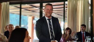 The Rotary Club Sevilla International hosts the presentation of the book The Franco Forger and forms a twinning relationship with the Rotary Club of Karlsruhe from Germany