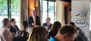 The Rotary Club Sevilla International hosts the presentation of the book The Franco Forger and forms a twinning relationship with the Rotary Club of Karlsruhe from Germany