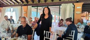 The Rotary Club Sevilla International hosts the presentation of the book The Franco Forger and forms a twinning relationship with the Rotary Club of Karlsruhe from Germany