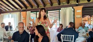 The Rotary Club Sevilla International hosts the presentation of the book The Franco Forger and forms a twinning relationship with the Rotary Club of Karlsruhe from Germany