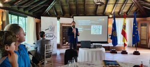 The Rotary Club Sevilla International hosts the presentation of the book The Franco Forger and forms a twinning relationship with the Rotary Club of Karlsruhe from Germany