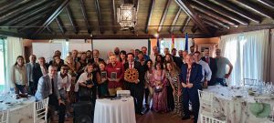 The Rotary Club Sevilla International hosts the presentation of the book The Franco Forger and forms a twinning relationship with the Rotary Club of Karlsruhe from Germany