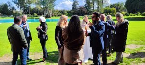 Ponencias en el Rotary Sevilla International de Rocío de los Reyes Machuca presidenta de CEDDD Andalucía y Sebastián Morales sobre ciberseguridad