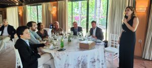 Presentations by Juan José Figueroa, Founder of the Charity Organization Llamarada de Fuego, Lawyer Manuel Marín, and Visit from the Governor’s Delegate Carmen Ortega at Rotary Club Sevilla International