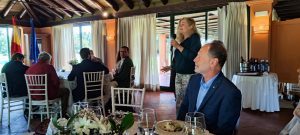 Presentations by Juan José Figueroa, Founder of the Charity Organization Llamarada de Fuego, Lawyer Manuel Marín, and Visit from the Governor’s Delegate Carmen Ortega at Rotary Club Sevilla International
