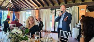 Presentations by Juan José Figueroa, Founder of the Charity Organization Llamarada de Fuego, Lawyer Manuel Marín, and Visit from the Governor’s Delegate Carmen Ortega at Rotary Club Sevilla International