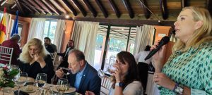 Presentations by Juan José Figueroa, Founder of the Charity Organization Llamarada de Fuego, Lawyer Manuel Marín, and Visit from the Governor’s Delegate Carmen Ortega at Rotary Club Sevilla International