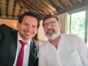 Presentations by Juan José Figueroa, Founder of the Charity Organization Llamarada de Fuego, Lawyer Manuel Marín, and Visit from the Governor’s Delegate Carmen Ortega at Rotary Club Sevilla International