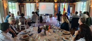 Presentations by Juan José Figueroa, Founder of the Charity Organization Llamarada de Fuego, Lawyer Manuel Marín, and Visit from the Governor’s Delegate Carmen Ortega at Rotary Club Sevilla International