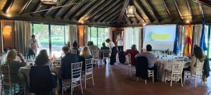 Presentations by Juan José Figueroa, Founder of the Charity Organization Llamarada de Fuego, Lawyer Manuel Marín, and Visit from the Governor’s Delegate Carmen Ortega at Rotary Club Sevilla International