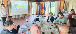 Presentations by Juan José Figueroa, Founder of the Charity Organization Llamarada de Fuego, Lawyer Manuel Marín, and Visit from the Governor’s Delegate Carmen Ortega at Rotary Club Sevilla International