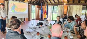 Presentations by Juan José Figueroa, Founder of the Charity Organization Llamarada de Fuego, Lawyer Manuel Marín, and Visit from the Governor’s Delegate Carmen Ortega at Rotary Club Sevilla International