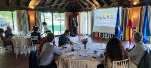 Presentations by Juan José Figueroa, Founder of the Charity Organization Llamarada de Fuego, Lawyer Manuel Marín, and Visit from the Governor’s Delegate Carmen Ortega at Rotary Club Sevilla International