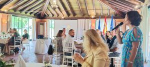 Antonio Guerrero Presents His Foundation at the Rotary Club Sevilla International