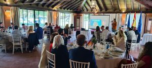 Antonio Guerrero Presents His Foundation at the Rotary Club Sevilla International