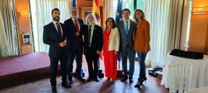 Antonio Guerrero Presents His Foundation at the Rotary Club Sevilla International