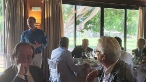 Visit of Victor Javier Elena, District Governor of District 2203, to the Rotary Sevilla International Club and presentation by Antonio Castaño on the Luis Séiquer Social Dentistry Foundation