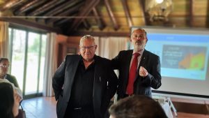 Visit of Victor Javier Elena, District Governor of District 2203, to the Rotary Sevilla International Club and presentation by Antonio Castaño on the Luis Séiquer Social Dentistry Foundation