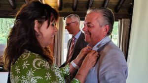 Visit of Victor Javier Elena, District Governor of District 2203, to the Rotary Sevilla International Club and presentation by Antonio Castaño on the Luis Séiquer Social Dentistry Foundation