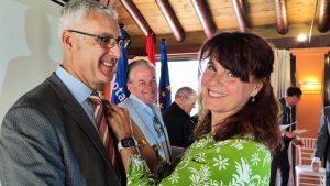 Visit of Victor Javier Elena, District Governor of District 2203, to the Rotary Sevilla International Club and presentation by Antonio Castaño on the Luis Séiquer Social Dentistry Foundation