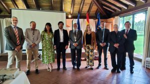 Visit of Victor Javier Elena, District Governor of District 2203, to the Rotary Sevilla International Club and presentation by Antonio Castaño on the Luis Séiquer Social Dentistry Foundation