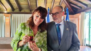 Visit of Victor Javier Elena, District Governor of District 2203, to the Rotary Sevilla International Club and presentation by Antonio Castaño on the Luis Séiquer Social Dentistry Foundation