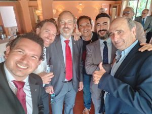 Visit of Victor Javier Elena, District Governor of District 2203, to the Rotary Sevilla International Club and presentation by Antonio Castaño on the Luis Séiquer Social Dentistry Foundation