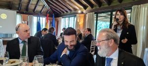 Teodoro García Egea and Antonio Barba Discuss Cryptoeconomics and Digital Law at the Recent Rotary Club Sevilla International Meeting