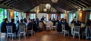 Teodoro García Egea and Antonio Barba Discuss Cryptoeconomics and Digital Law at the Recent Rotary Club Sevilla International Meeting
