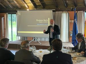 Teodoro García Egea and Antonio Barba Discuss Cryptoeconomics and Digital Law at the Recent Rotary Club Sevilla International Meeting