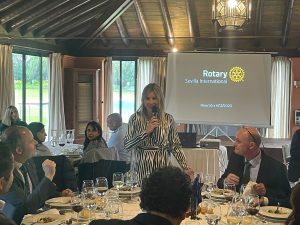Teodoro García Egea and Antonio Barba Discuss Cryptoeconomics and Digital Law at the Recent Rotary Club Sevilla International Meeting