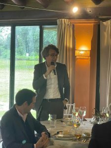 Teodoro García Egea and Antonio Barba Discuss Cryptoeconomics and Digital Law at the Recent Rotary Club Sevilla International Meeting
