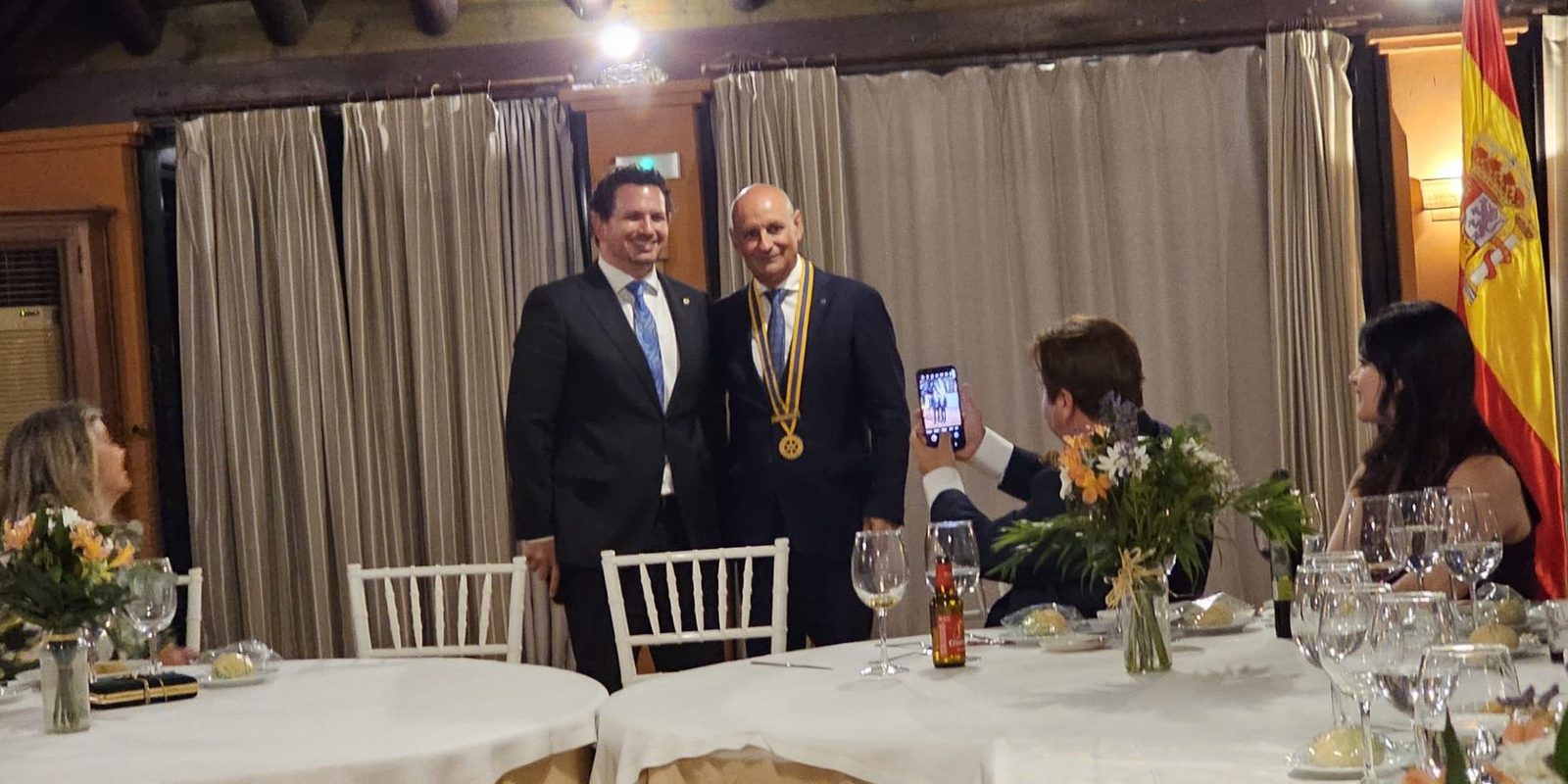 Cambio de Collares 2024 del Rotary Club Sevilla International: Sebastián Morales nuevo presidente del club para el 2024-2025