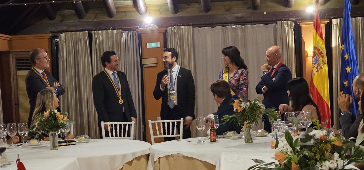 Cambio de Collares 2024 del Rotary Club Sevilla International: Sebastián Morales nuevo presidente del club para el 2024-2025